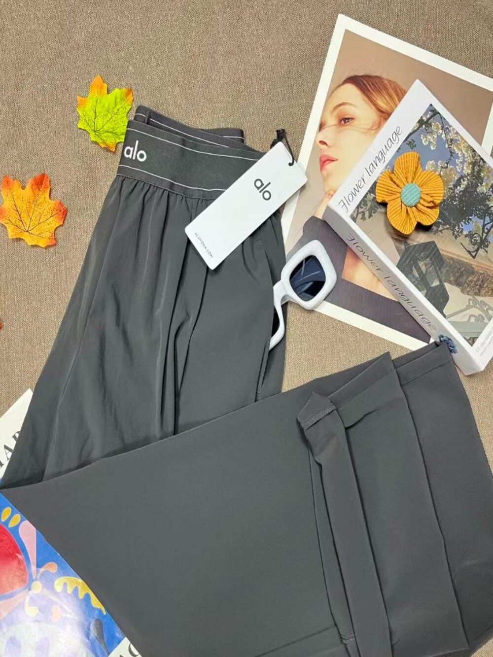 🥾ALO Yoga Suit Up Trouser Dark Grey (Regular)🧱 - Picture 6 of 8